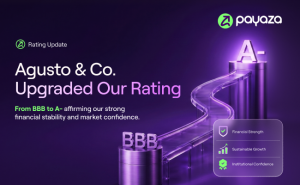 Augusto & Co. upgrades Payaza credit rating from BBB to A-