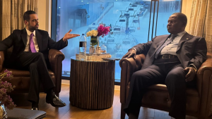 The African Continent’s richest Indian Prateek Suri meets CAR President Faustin-Archange Touadéra