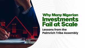 Why Many Nigerian Investments Fail at Scale – Lessons from the Palmrich Tribe Assembly