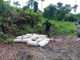 Nigerian Navy intercepts 63,290 litres of suspected illegally refined diesel in Rivers