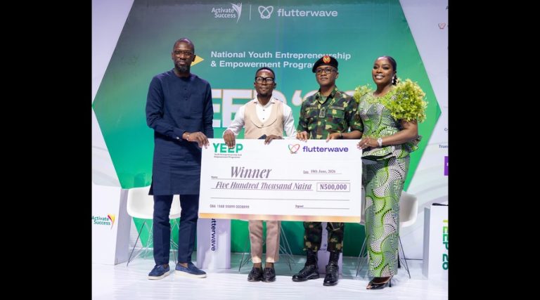 Flutterwave empowers NYSC entrepreneurs at YEEP 2026